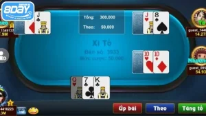 Các tổ hợp bài phổ biến khi chơi xì tố tại nhà cái 8Day