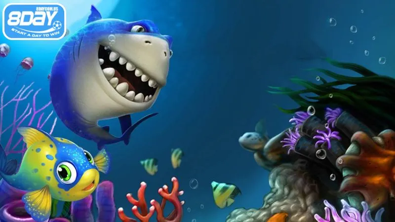 Chơi bắn cá đại dương săn thưởng khủng tại 8Day