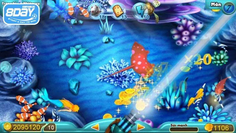 Chơi game nhanh chóng tại nhà cái cá cược 8Day