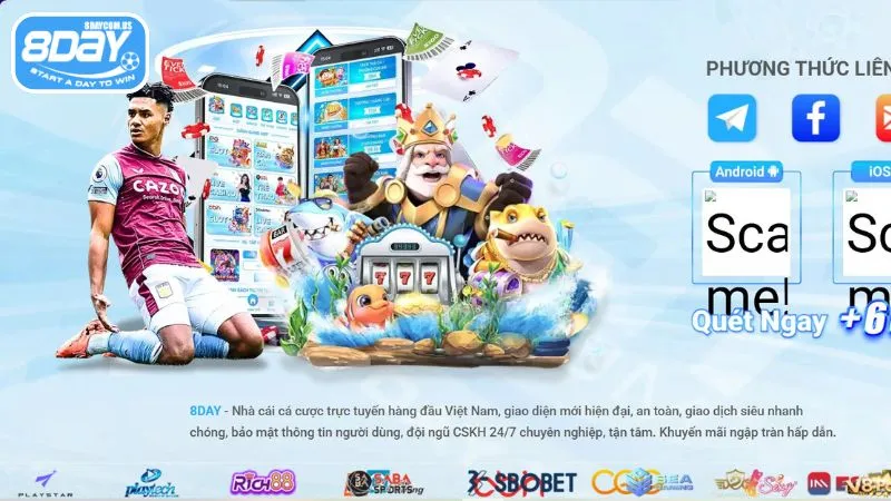 Tải app từ các đường link uy tín của 8Day
